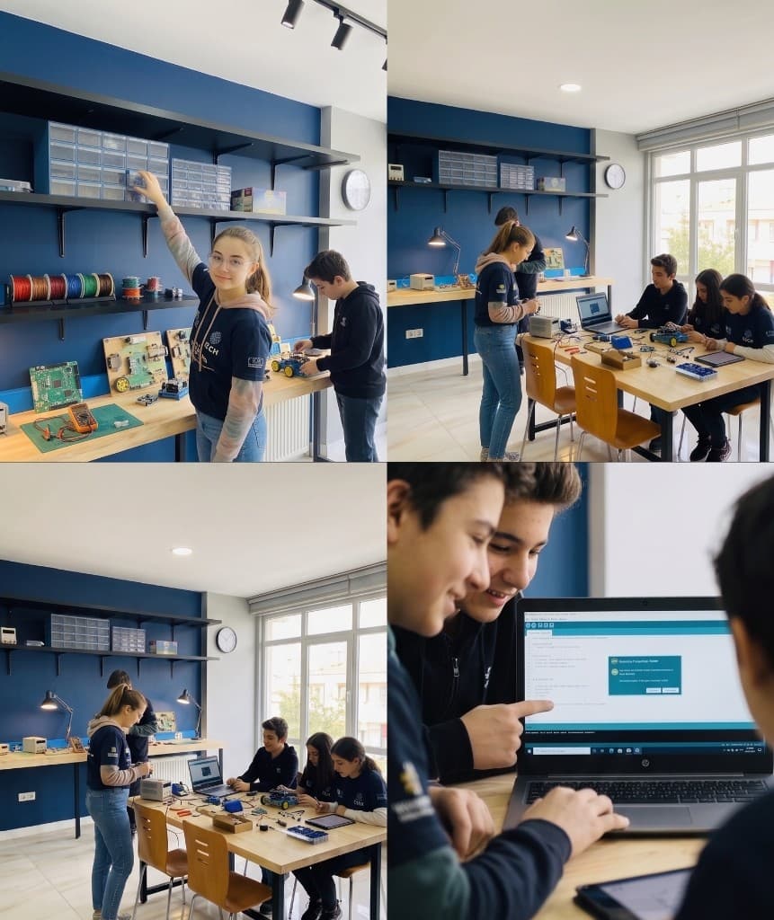 Pro Maker elektronik ve yazılım çalışmaları